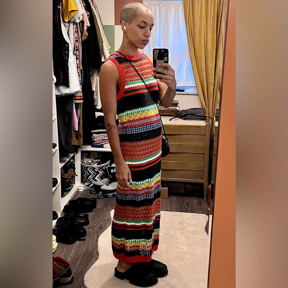 MNG Knit Maxi Dress
